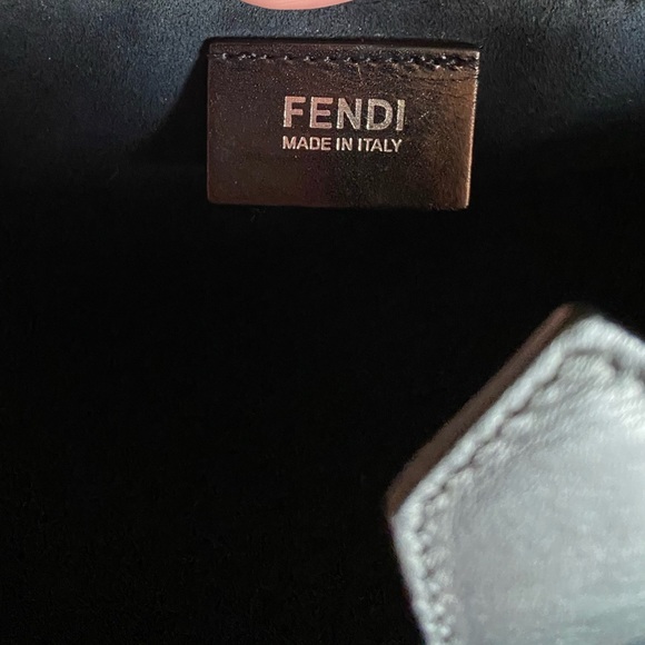 Fendi crossbody Fur 2Jour 2Way Handbag purse cow - Picture 6 of 15